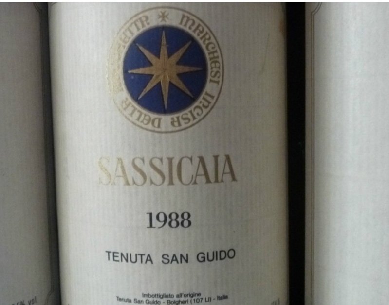 Sassicaia 1988 Tenuta San Guido | ☆SASSICAIA(サッシカイア Sassicaia 1988 Tenuta San Guido | ☆SASSICAIA(サッシカイア