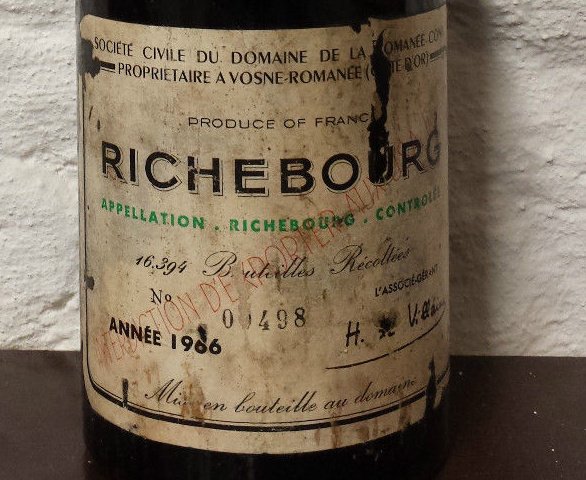 Richebourg 1966 Domaine de la Romanée-Conti | Your personal wine