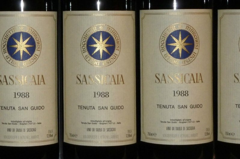Sassicaia 1988 Tenuta San Guido | Your personal wine Sassicaia 1988 Tenuta San Guido | Your personal wine