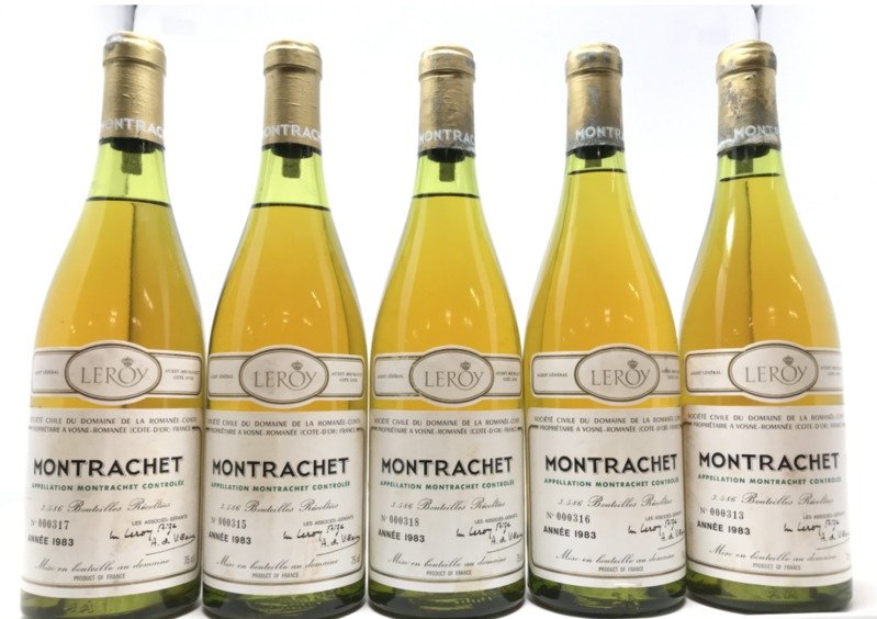 モンラッシェ1983 Domaine de la Romanee-Conti (DRC) Montrachet 1983 (1.5L