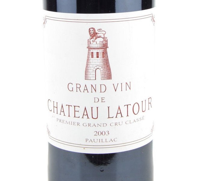 Château Latour 2003 Château Latour | Your personal wine
