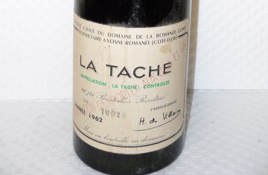 La Tâche 1962 Domaine de la Romanée-Conti | Your personal wine