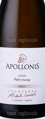 Sparkling wine, Apollonis Palmyre Brut Nautre NV (10's)