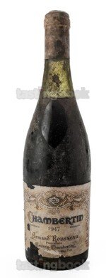 Click to enlarge Red wine, Chambertin 1947