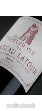 Red wine, Château Latour 2014