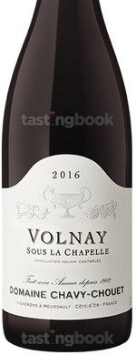 Red wine, Volnay Sous La Chapelle 2016