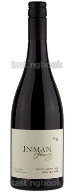 Red wine, Sexton Road Ranch Pinot Noir 2013