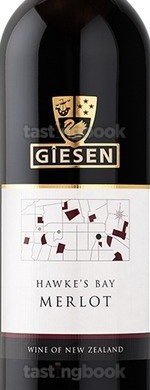 Red wine, Giesen Merlot 2019