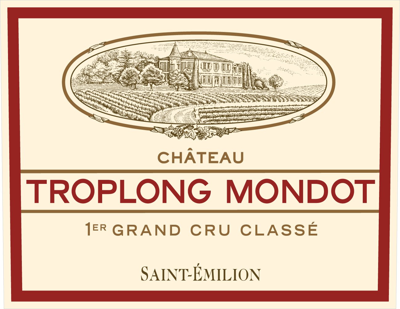 Château Troplong-Mondot, logo 