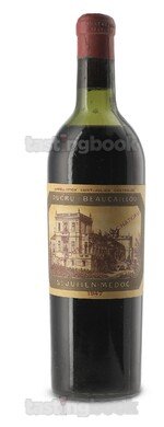 Click to enlarge Red wine, Chateau Ducru-Beaucaillou 1947