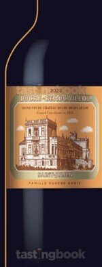 Red wine, Chateau Ducru-Beaucaillou 2023