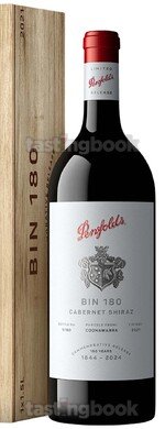 Punaviini, Bin 180 Cabernet Sauvignon 2021