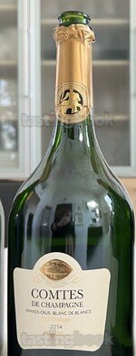 Sparkling wine, Comtes de Champagne 2014