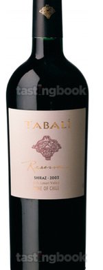 Red wine, Tabali Reserva Syrah 2011