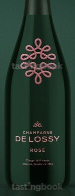 Sparkling wine, De Lossy Rosé T22  NV (10's)