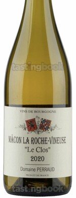 White wine, Mâcon La Roche-Vineuse Les Clos 2020