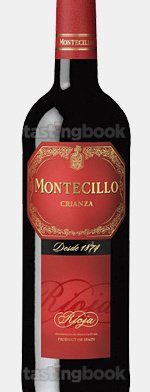 Red wine, Montecillo Crianza 2008