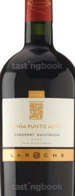 Red wine, Viña Puento Alto Cabernet Sauvignon 2006