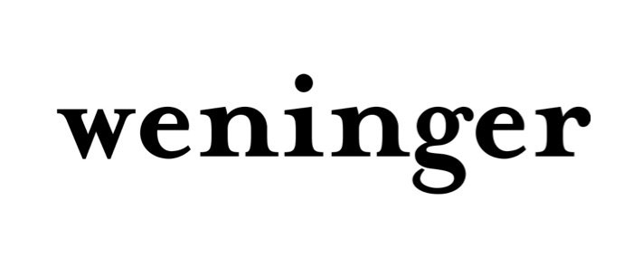 Weninger, logo 