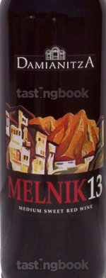 Red wine, Melnik 13 2013