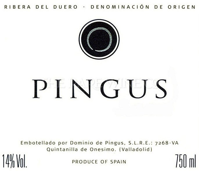 Dominio de Pingus, logo 