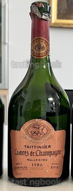 Sparkling wine, Comtes de Champagne Rosé 1986