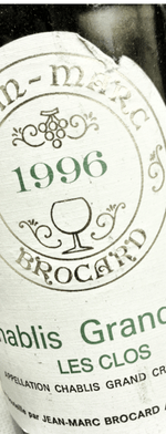 White wine, Chablis Grand Cru Les Clos 1996