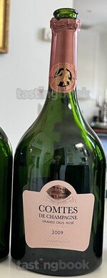 Sparkling wine, Comtes de Champagne Rosé 2009