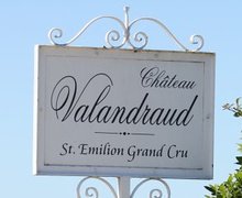 Château Valandraud, logo 