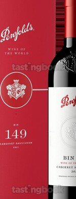 Click to enlarge Red wine, Bin 149 CS Napa Valley/South Australia 2022