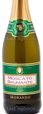 Sparkling wine, Morando Moscato Spumante NV (10's)