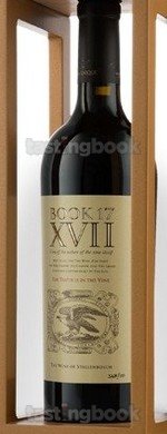 Red wine, Book 17 XVII 2016