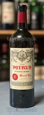 Red wine, Pétrus 2008